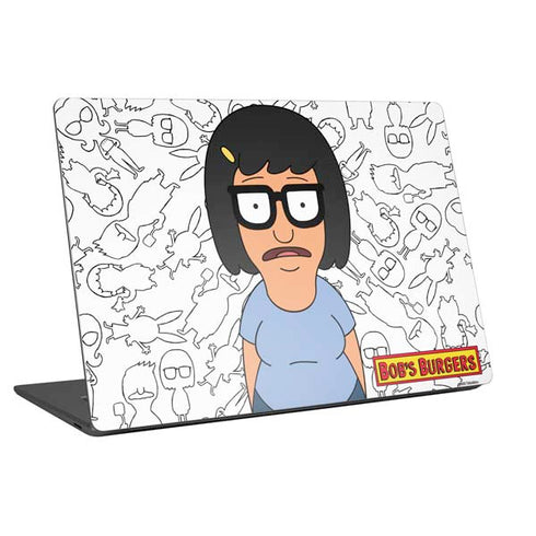 Bobs Burgers Tina Uhh Universal Laptop 16in (13 x 9.4in) Skin